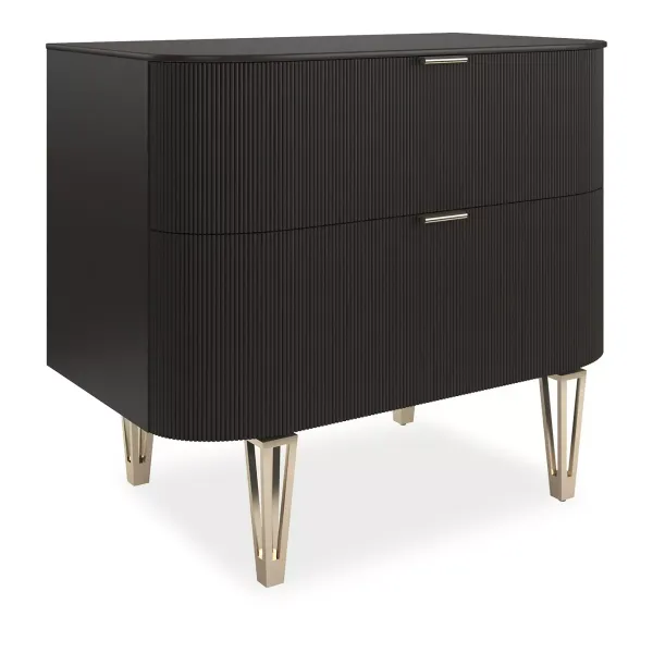 Caracole True Love 32" Nightstand, Dark Chocolate