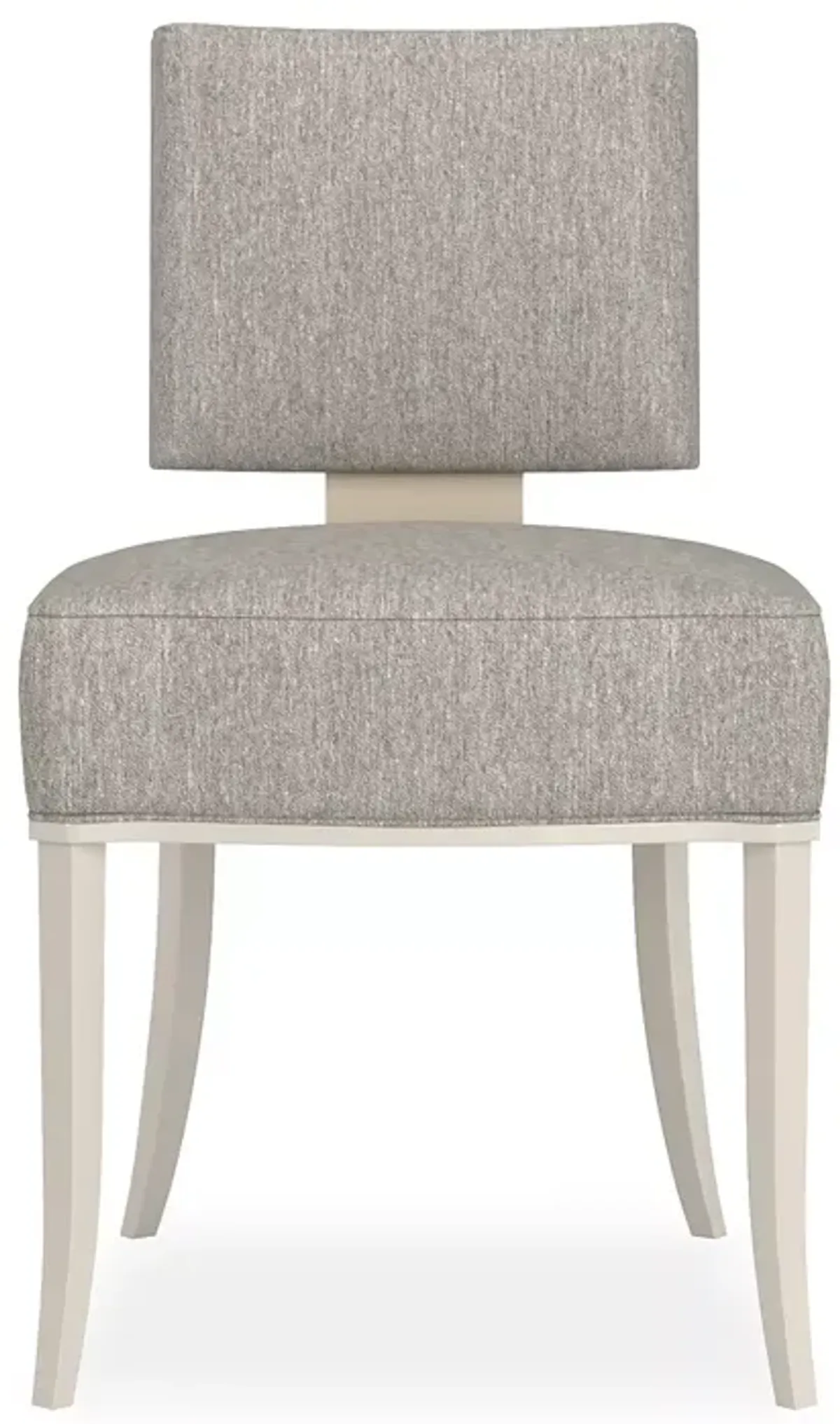 Caracole Reserved Seating Side Chair - Warm Gray