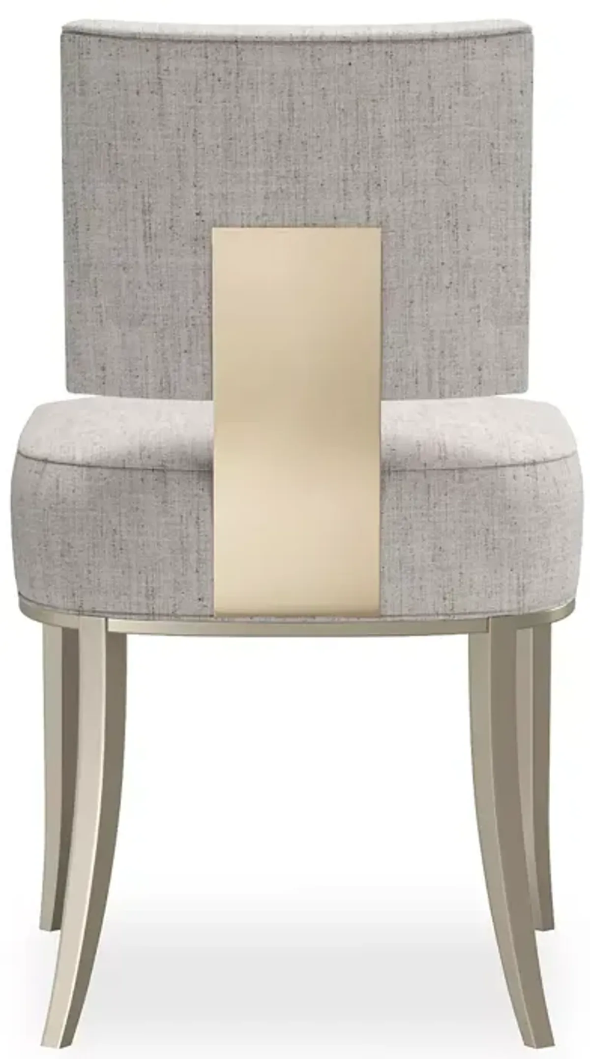 Caracole Reserved Seating Side Chair - Warm Gray