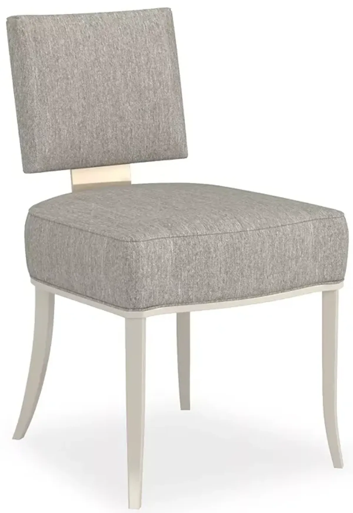 Caracole Reserved Seating Side Chair - Warm Gray