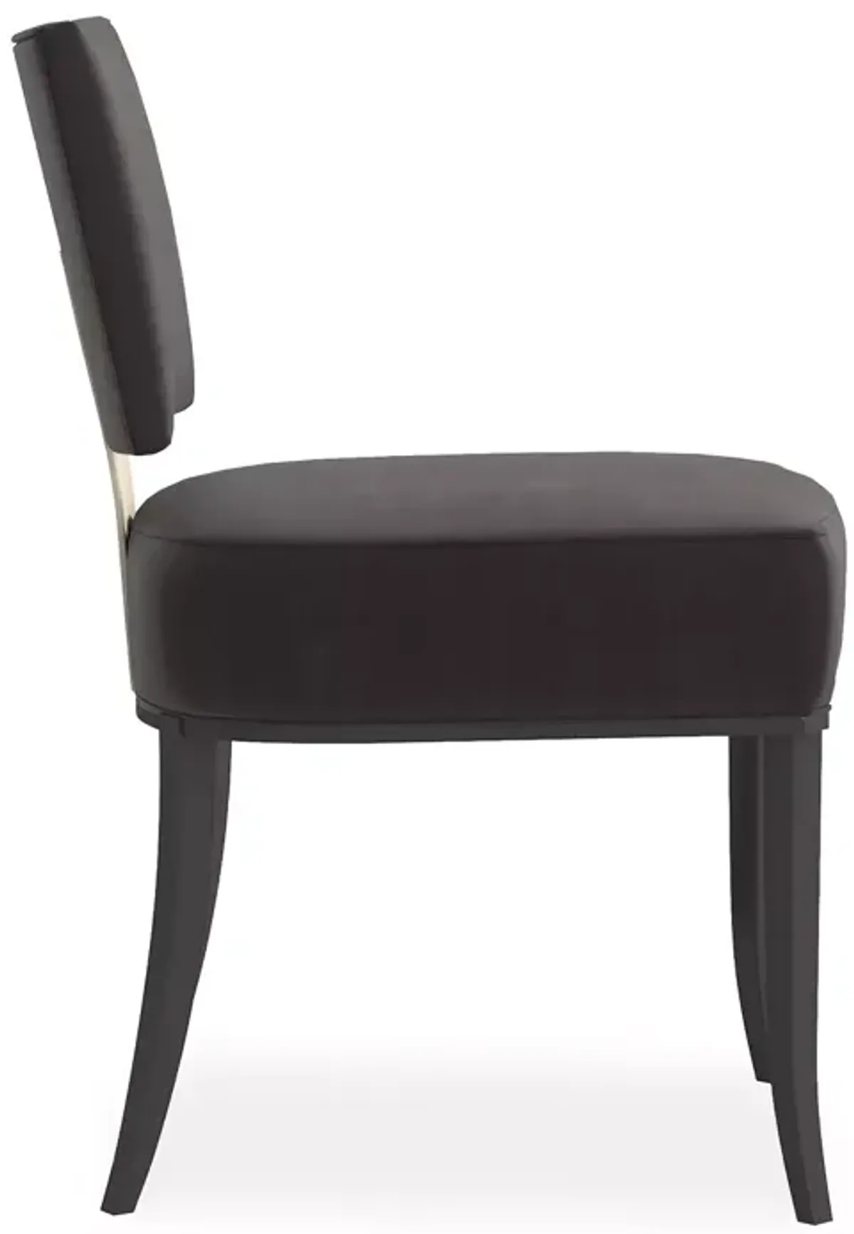 Caracole Reserved Seating Side Chair - Black