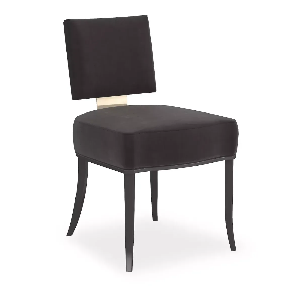 Caracole Reserved Seating Side Chair - Black