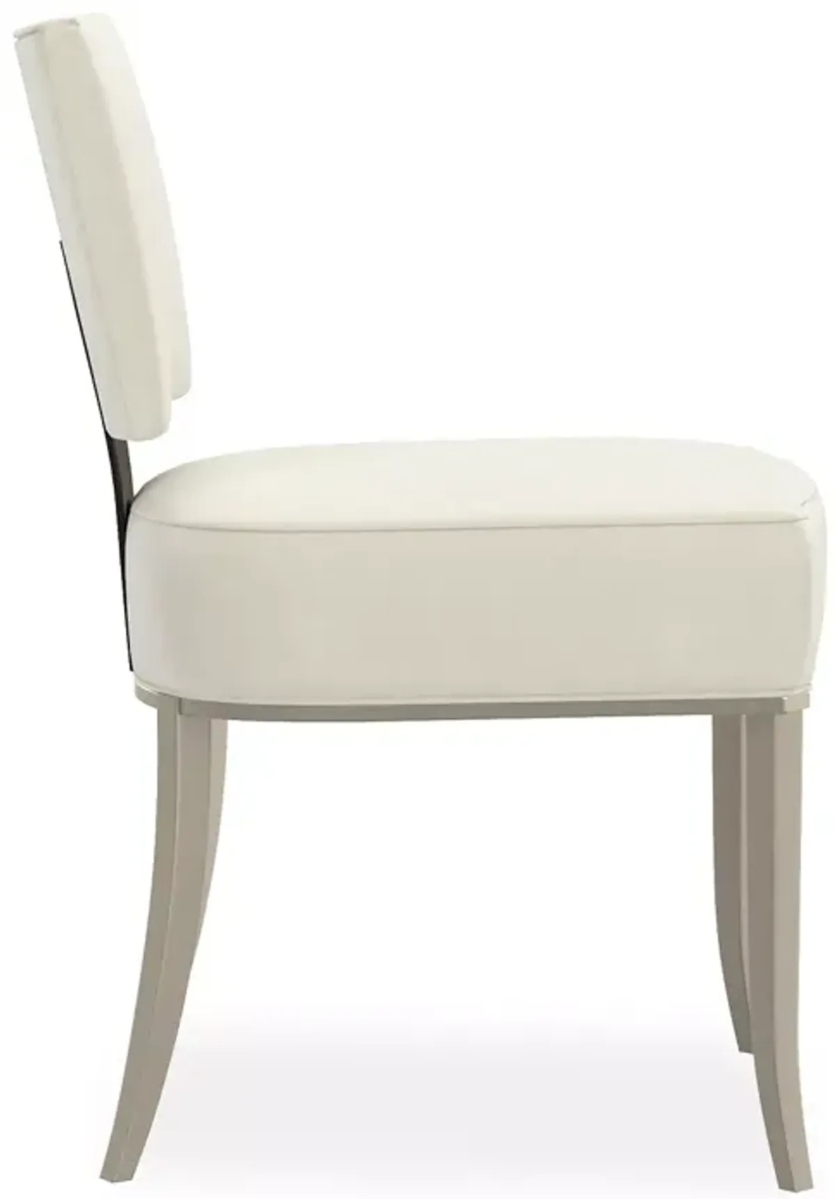 Caracole Reserved Seating Side Chair - Cream