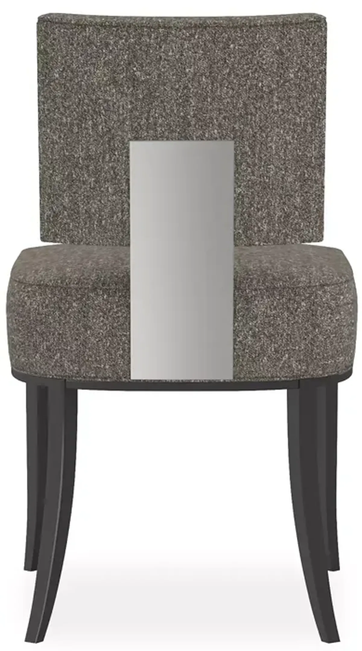 Caracole Reserved Seating Side Chair - Dark Gray