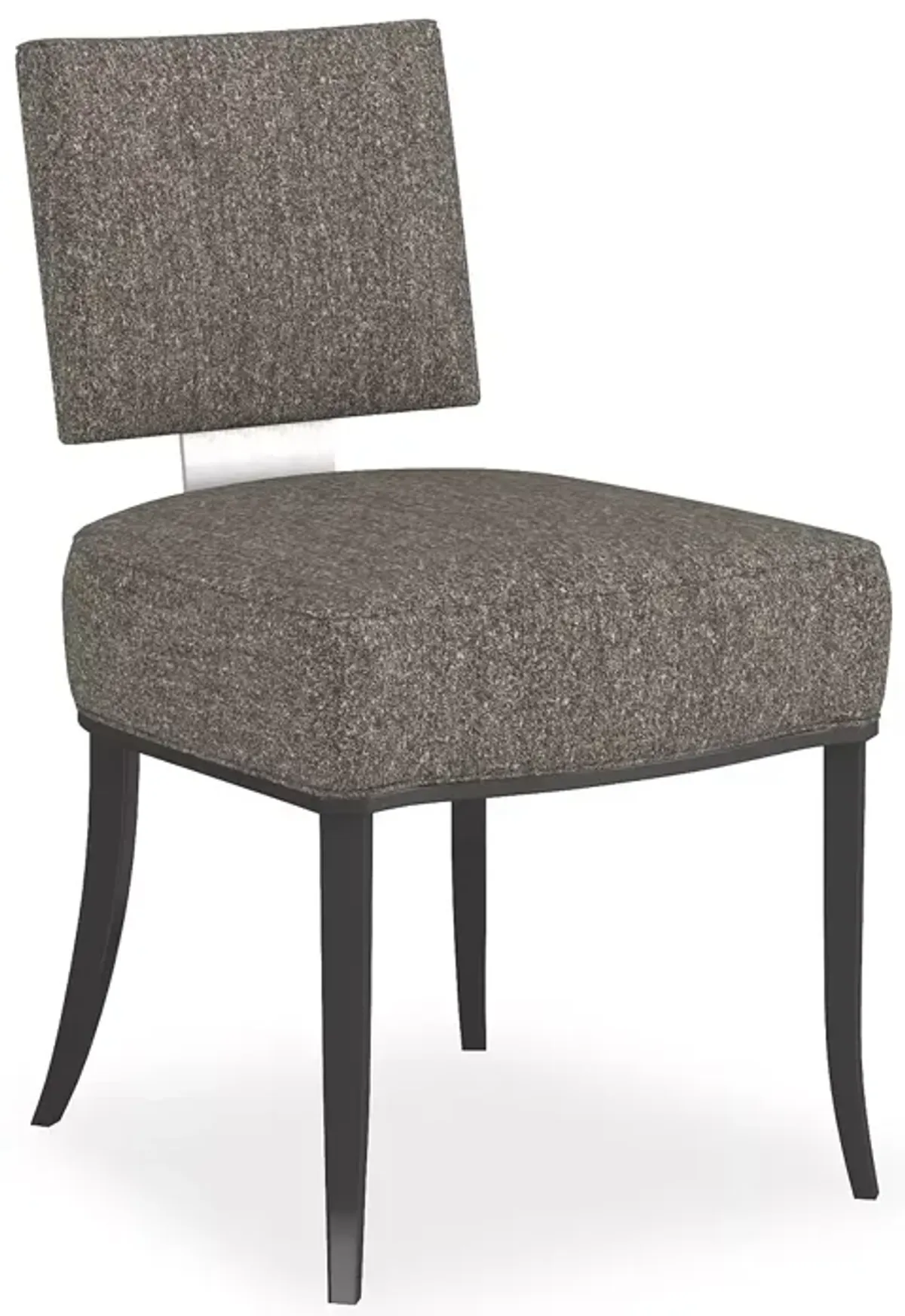 Caracole Reserved Seating Side Chair - Dark Gray