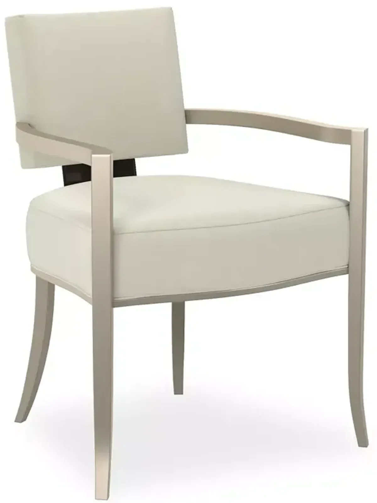 Caracole Reserved Seating Arm Chair - Cream