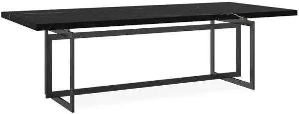 Caracole Wish You Were Dining Table - Deep Bronze/Nero Marguia