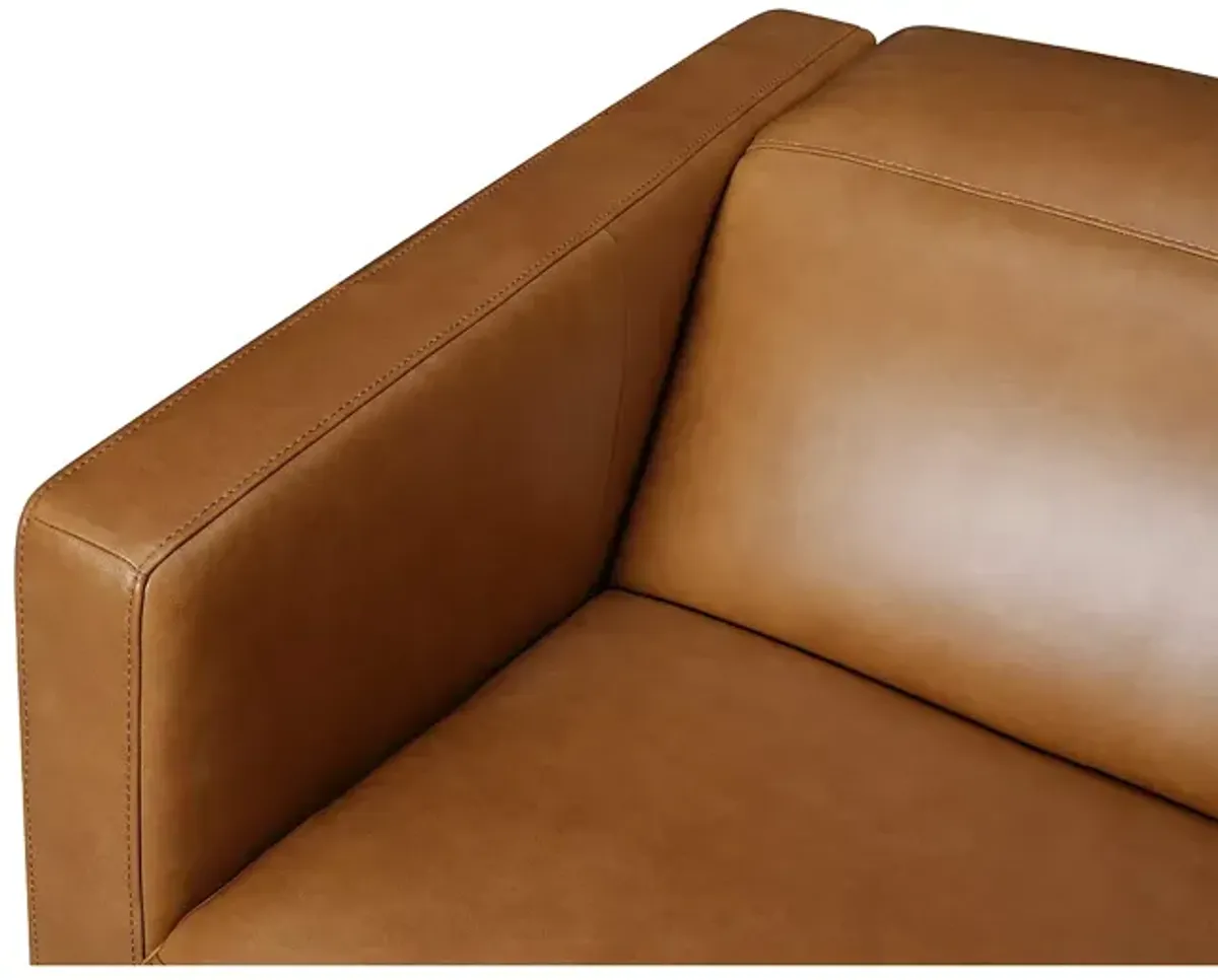 Violino Bobby 5 Piece Motion Reclining Leather Sectional 