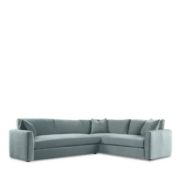 Bloomingdale's Whittier 2 Piece Sectional Sofa