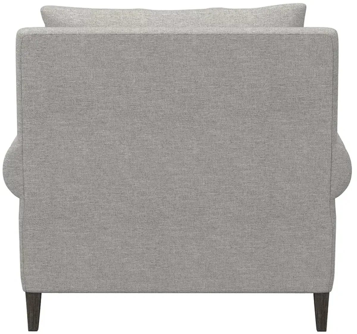 Bernhardt Isabella Gray Fabric Chair