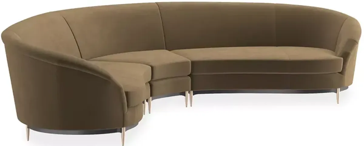 Caracole Threes Company 3 Piece Sectional