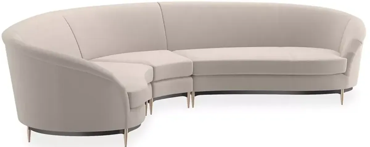 Caracole Threes Company 3 Piece Sectional