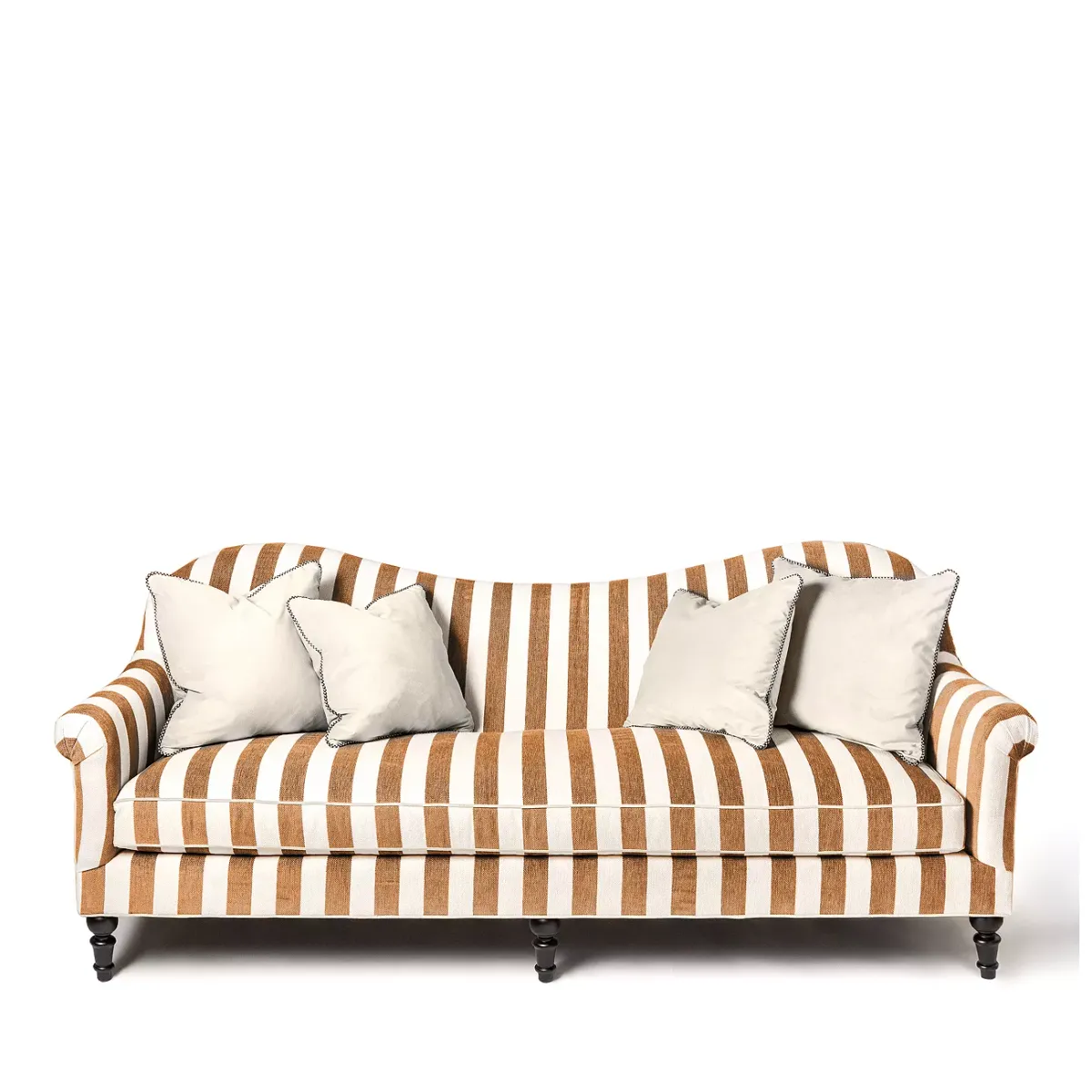 Mackenzie-Childs Marquee Stripe Chenille Sofa