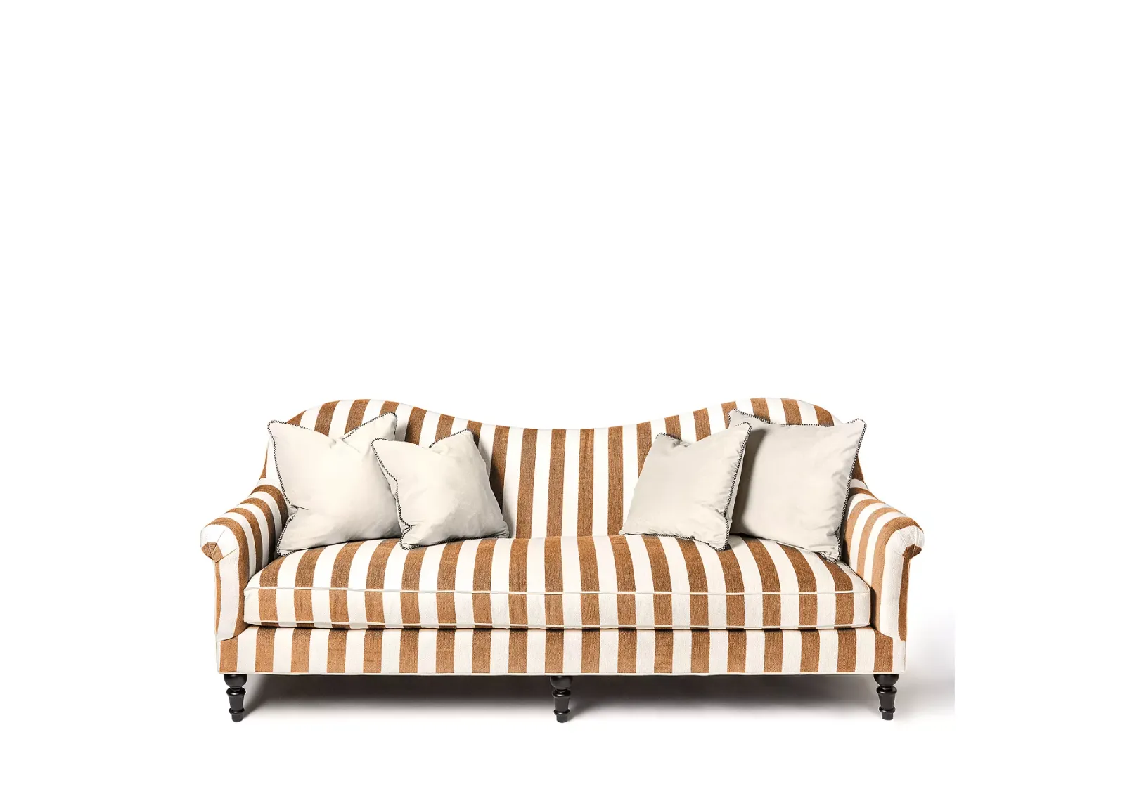 Mackenzie-Childs Marquee Stripe Chenille Sofa