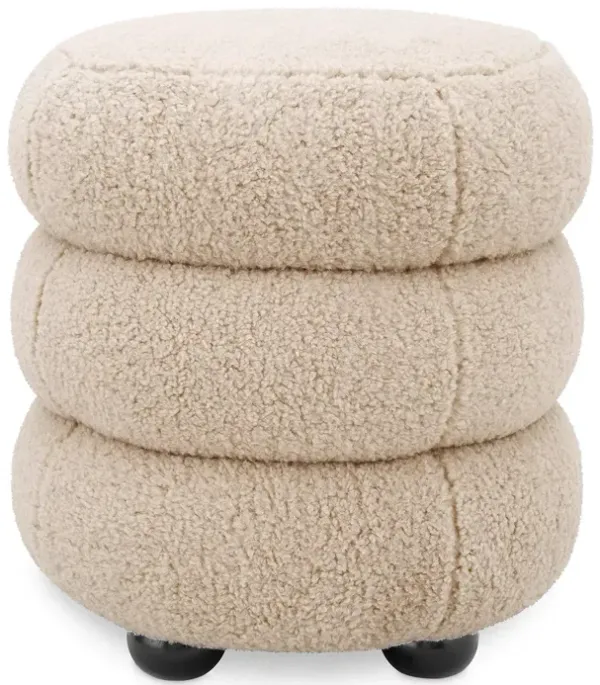 Eichholtz Stool Tulum in Brisbane Cream 