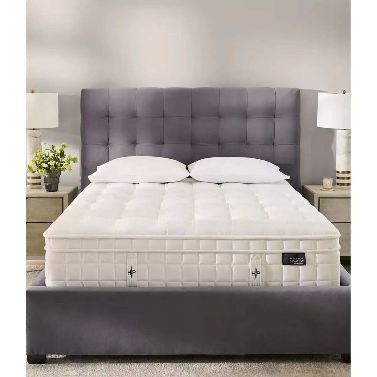 Hudson Park Collection Thompson Medium Euro Top King Mattress - Exclusive
