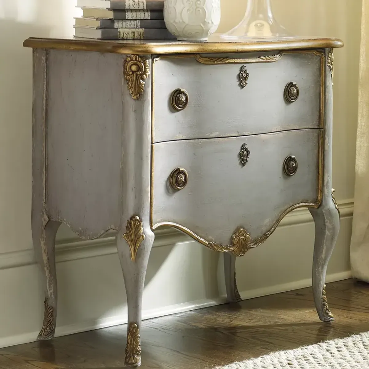 Hooker Furniture French Two Drawer Chest