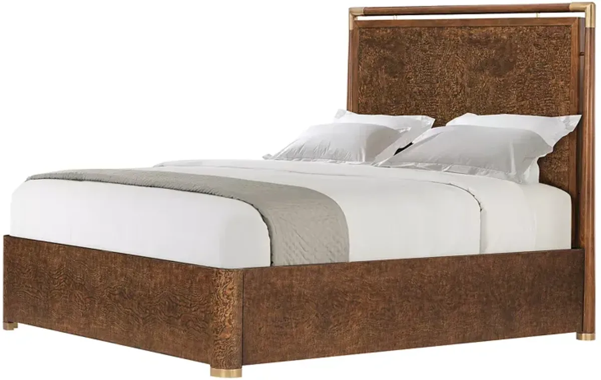 Theodore Alexander Kesden Wood Queen Bed