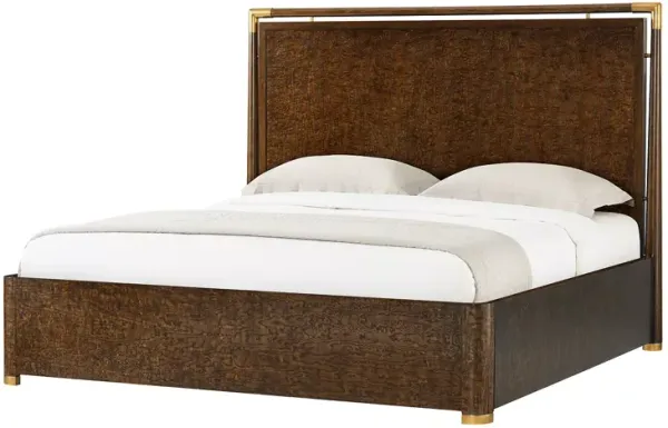 Theodore Alexander Kesden Wood King Bed
