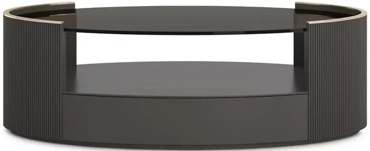 Caracole Love Oval Cocktail Table