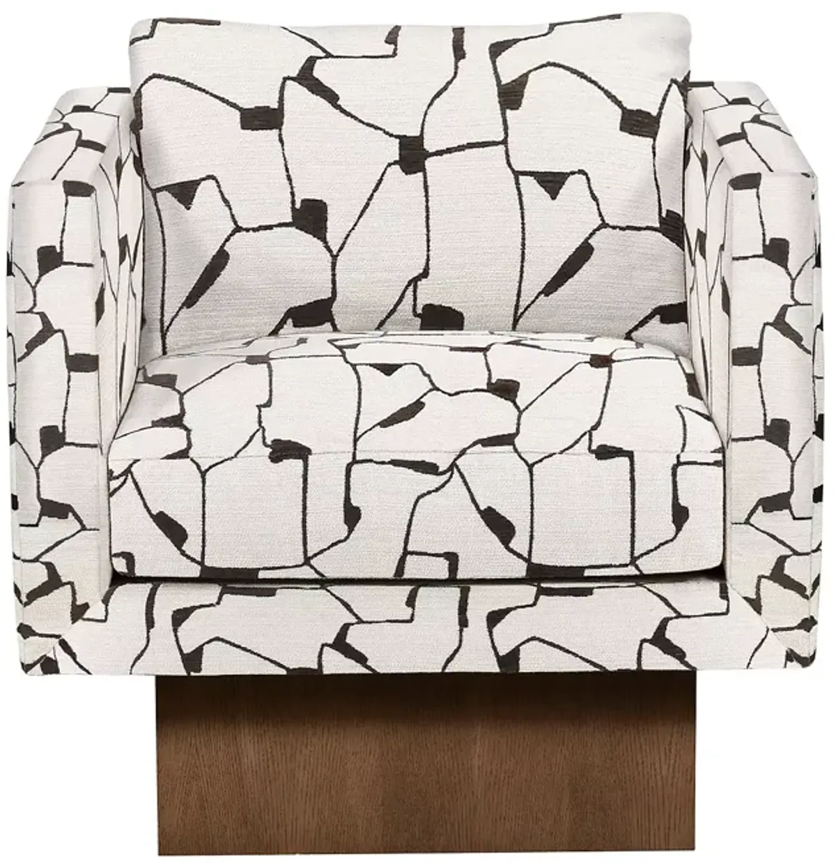 Vanguard Furniture Kendell Wood Base Swivel Chair