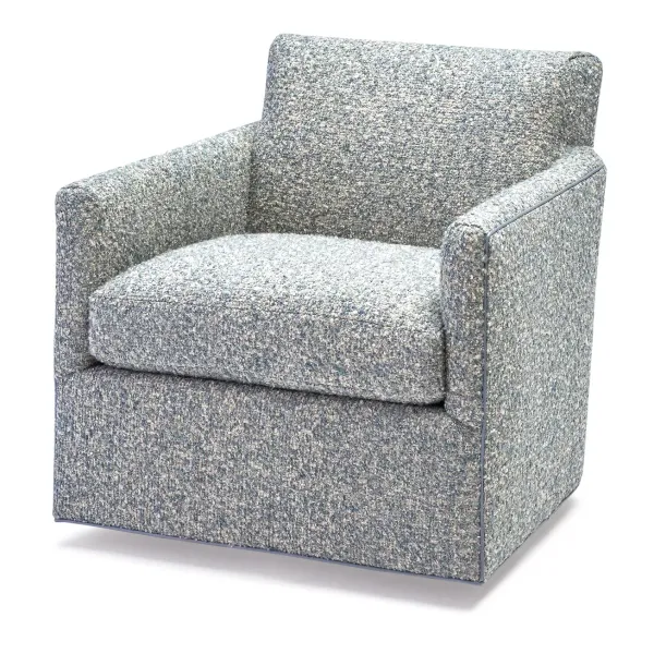 Massoud Ken Swivel Chair, Ivan Ocean