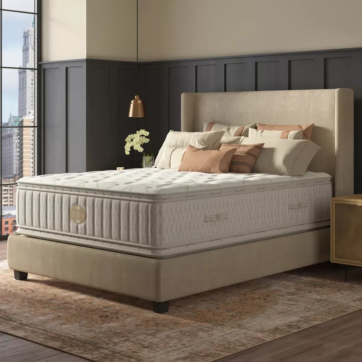 Shifman Heritage Classic Firm Pillow Top King Mattress