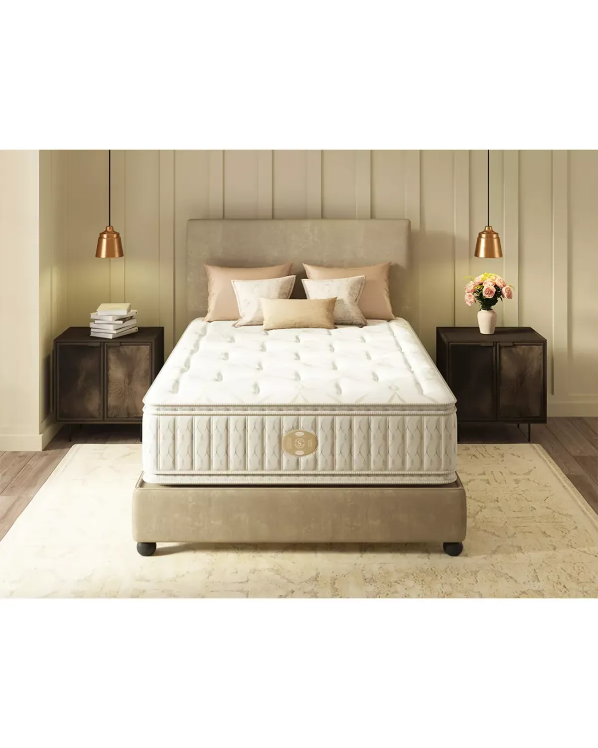 Shifman Heritage Classic Plush Pillow Top Queen Mattress