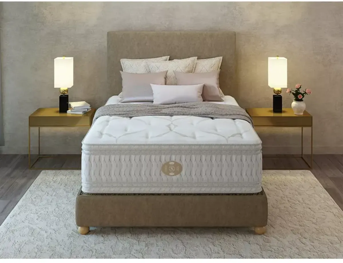 Shifman Heritage Bespoke Plush Pillow Top Queen Mattress - Exclusive