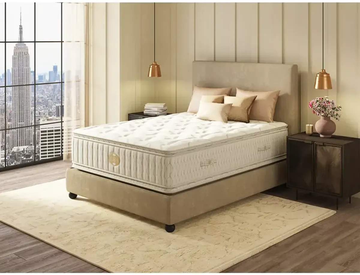 Shifman Heritage Classic Firm Pillow Top Twin XL Mattress Set