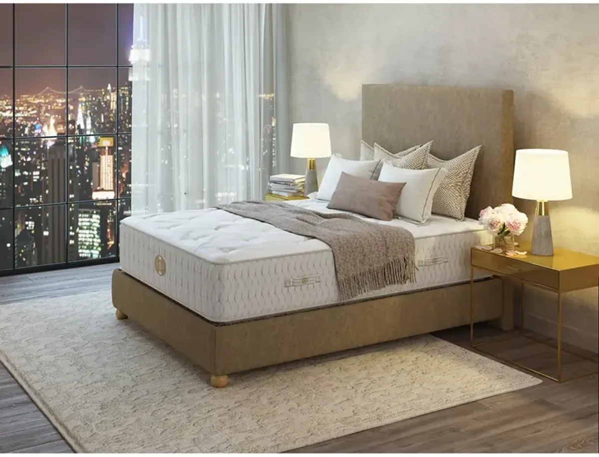 Shifman Heritage Legacy Firm Split Queen Mattress Set, Low Profile