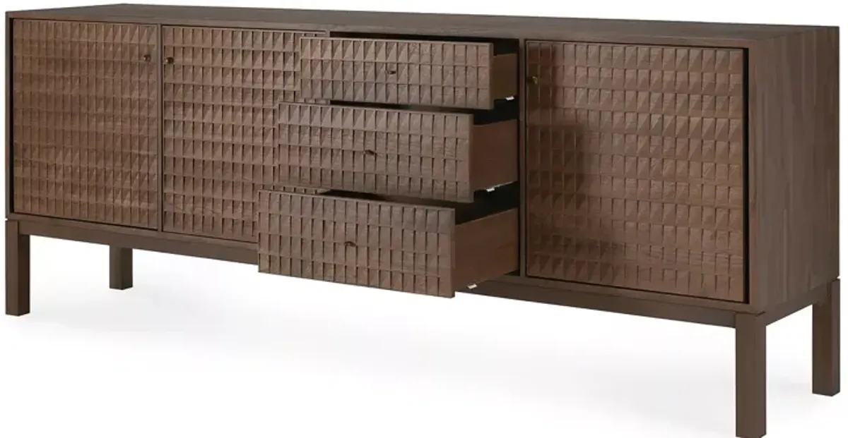 Ethnicraft Sono 3 Door Sideboard