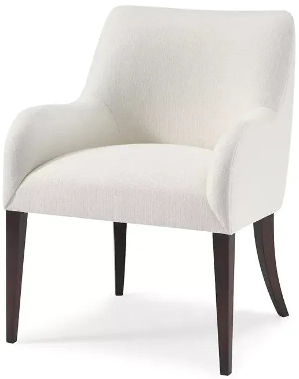 Baker Furniture Kipton Arm Chair, Chocolate Mink Finish