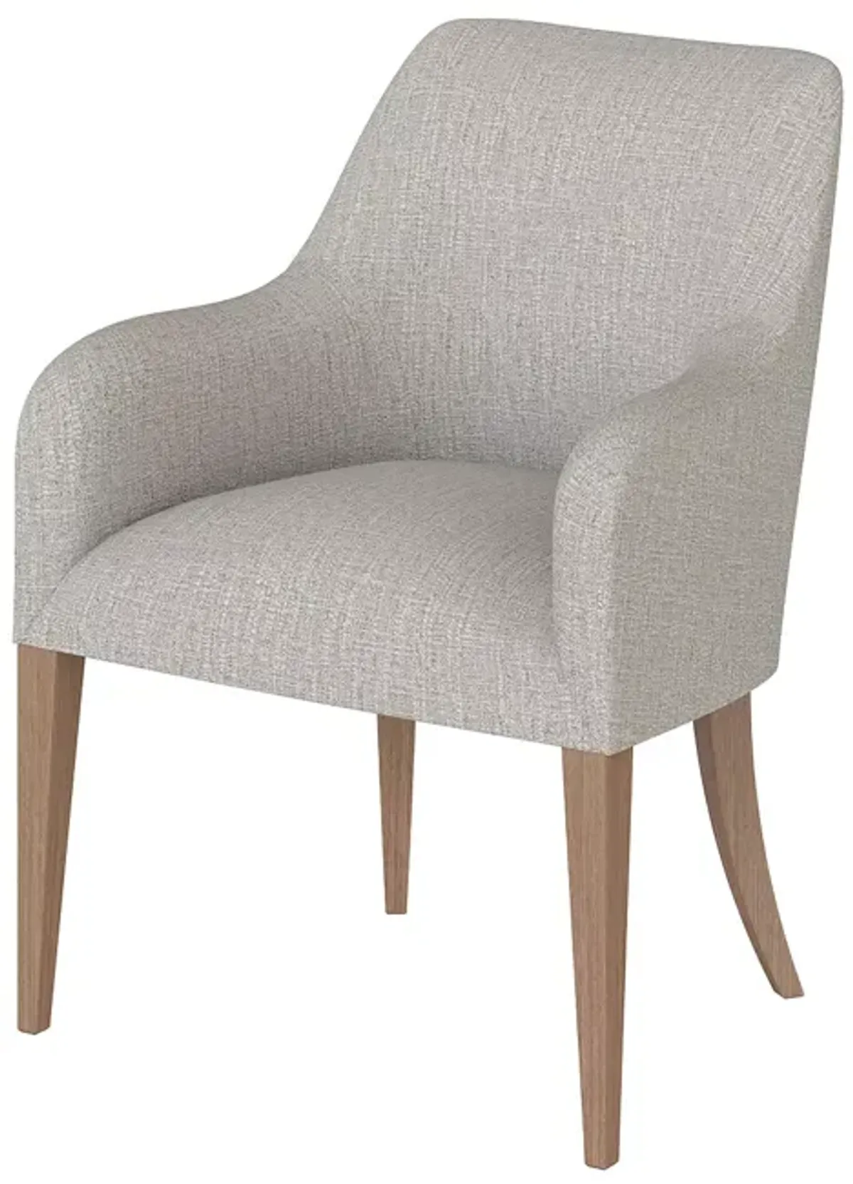 Baker Furniture Kipton Arm Chair, Toffee Finish 