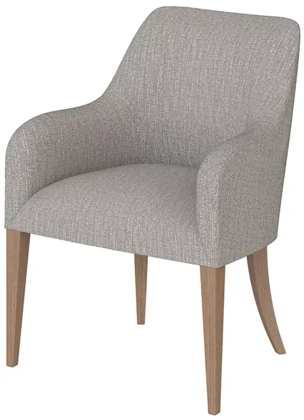Baker Furniture Kipton Arm Chair, Toffee Finish