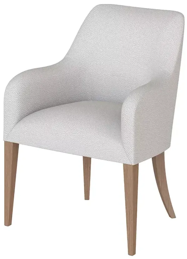 Baker Furniture Kipton Arm Chair, Toffee Finish