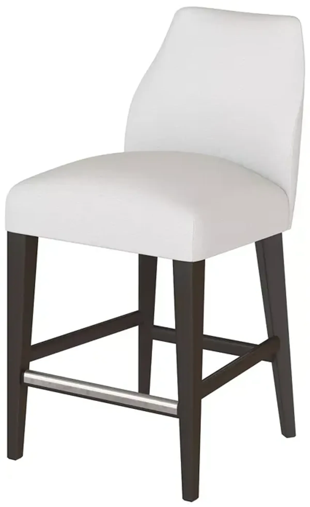 Baker Furniture Kipton Counter Stool, Chocolate Mink Finish