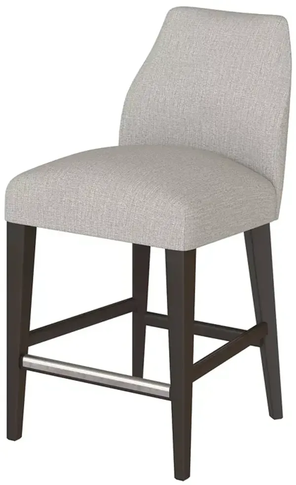 Baker Furniture Kipton Counter Stool, Chocolate Mink Finish