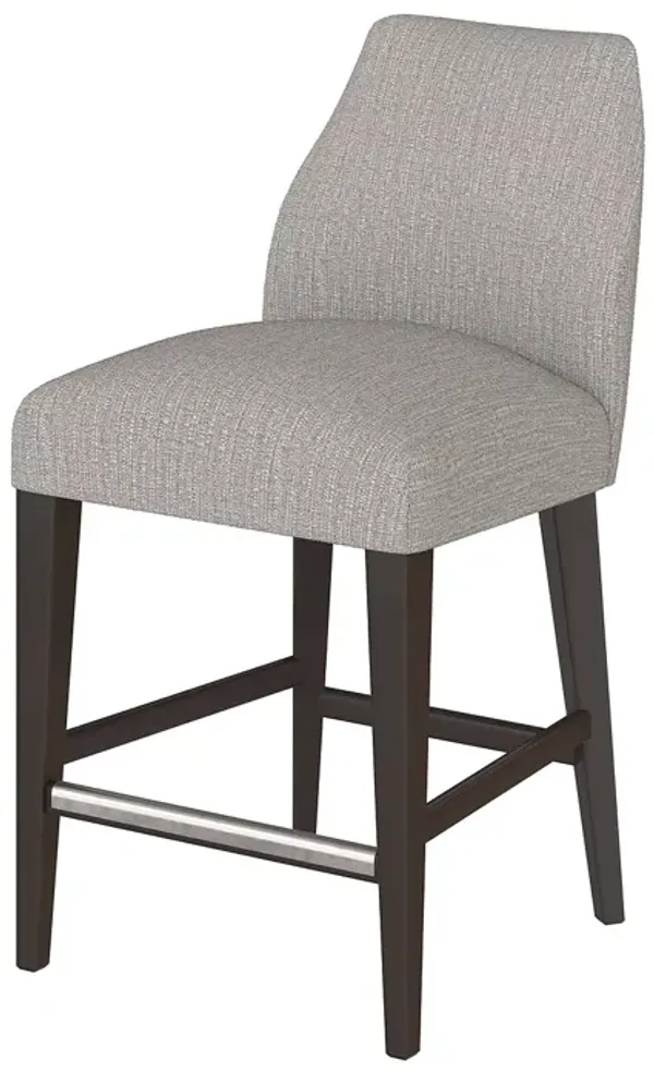 Baker Furniture Kipton Counter Stool, Chocolate Mink Finish