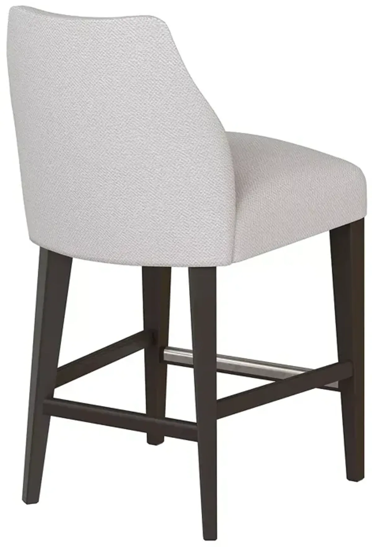 Baker Furniture Kipton Counter Stool, Chocolate Mink Finish