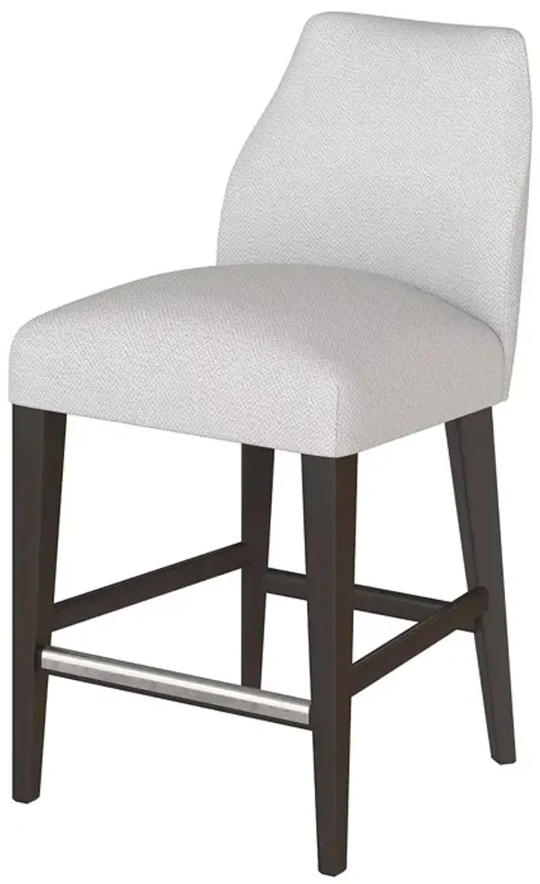 Baker Furniture Kipton Counter Stool, Chocolate Mink Finish
