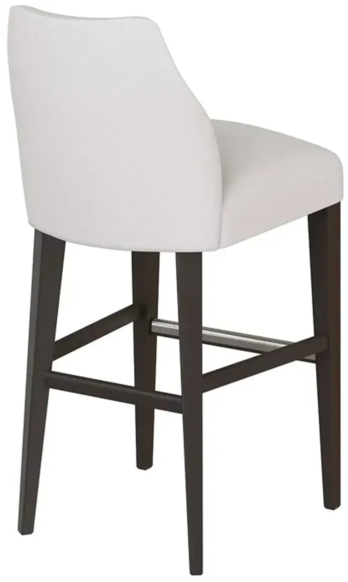 Baker Furniture Kipton Barstool, Chocolate Mink Finish