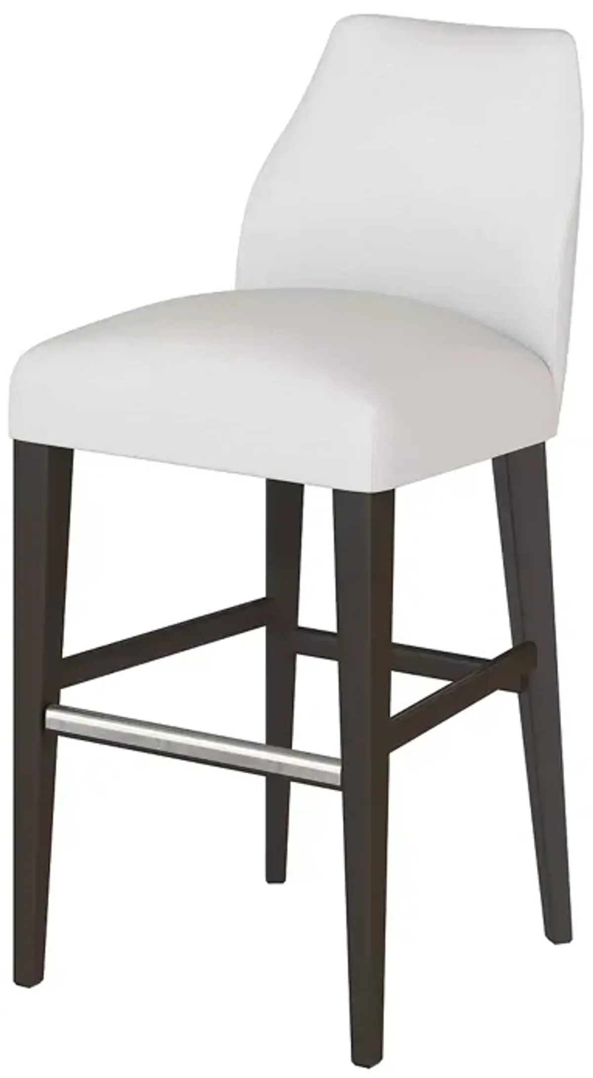 Baker Furniture Kipton Barstool, Chocolate Mink Finish