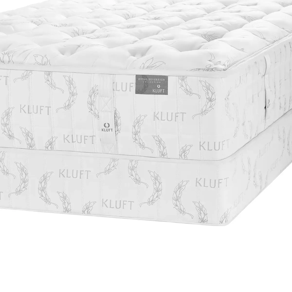 Kluft Royal Sovereign Regent Firm Split Queen Mattress Set, Low Profile