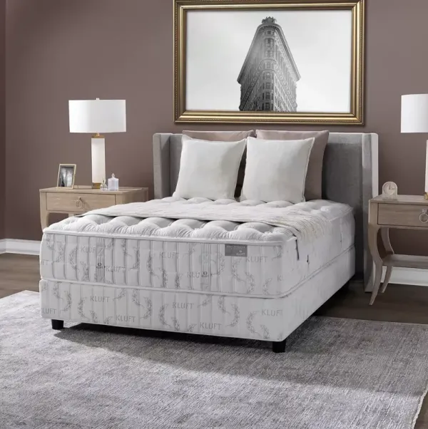 Kluft Royal Sovereign Viceroy Plush Full Mattress Set, Ultra Low Profile