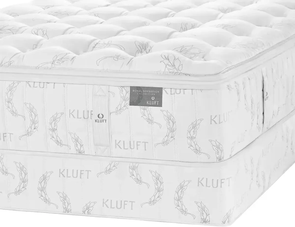 Kluft Royal Sovereign Kingsbridge Luxury Firm Full Mattress Set, Low Profile