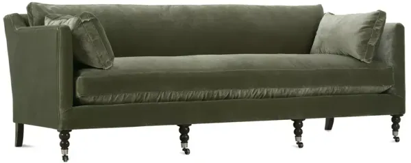 Rowe Madeline 90" Velvet Sofa
