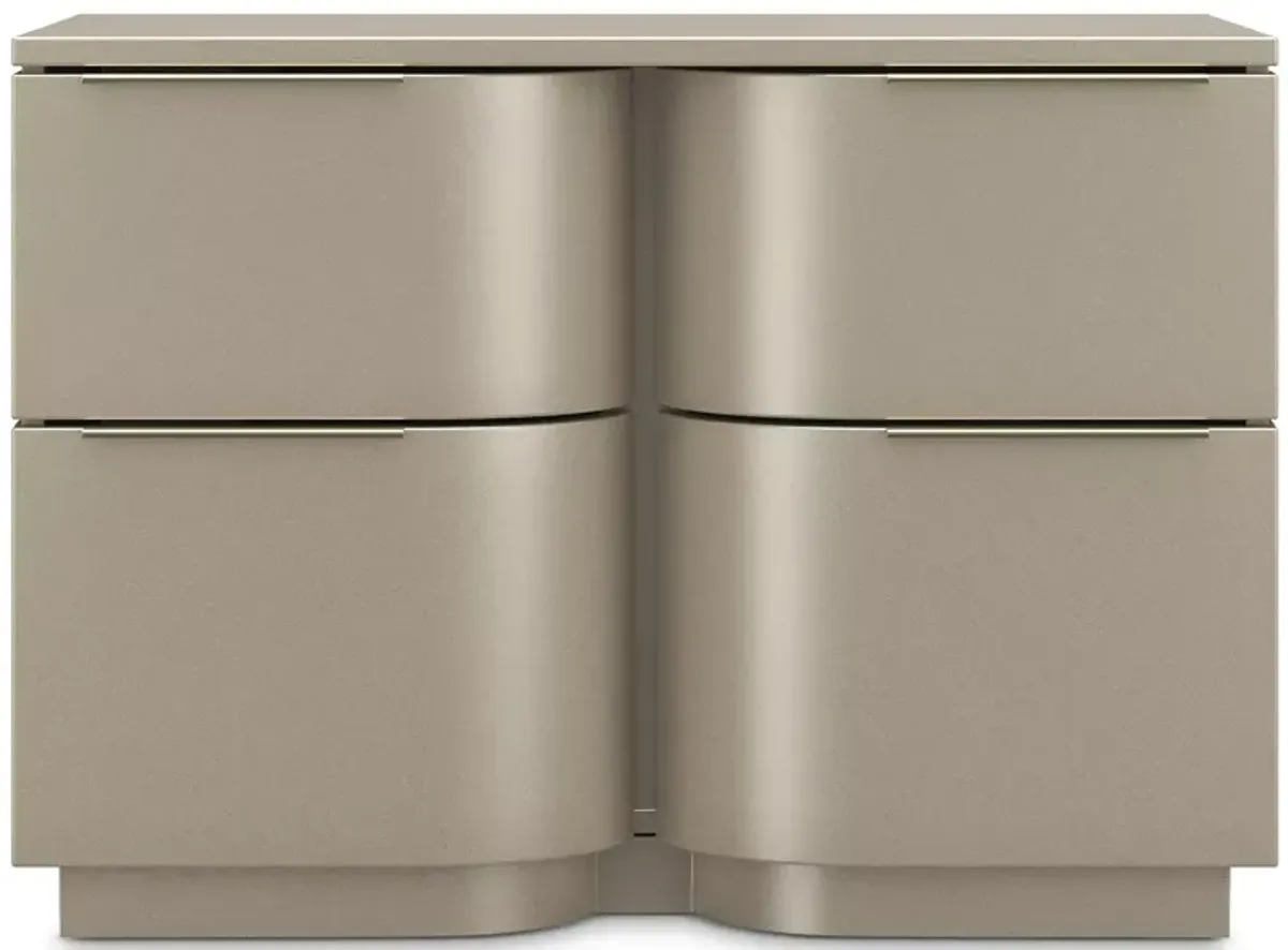 Caracole Oblique Large Nightstand