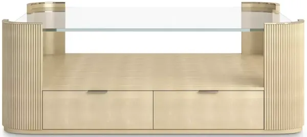 Caracole Love Oval Cocktail Table