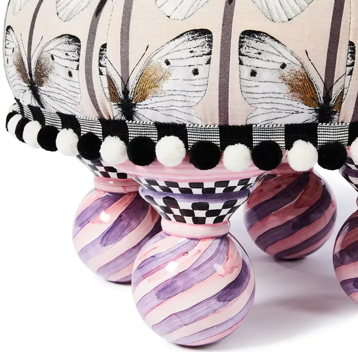 Mackenzie-Childs Eternity Tuffet